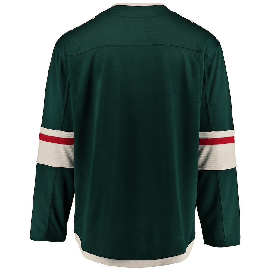 Alternative view of Minnesota Wild 2023 Home Replica Hockey Jersey - Men - JS421 