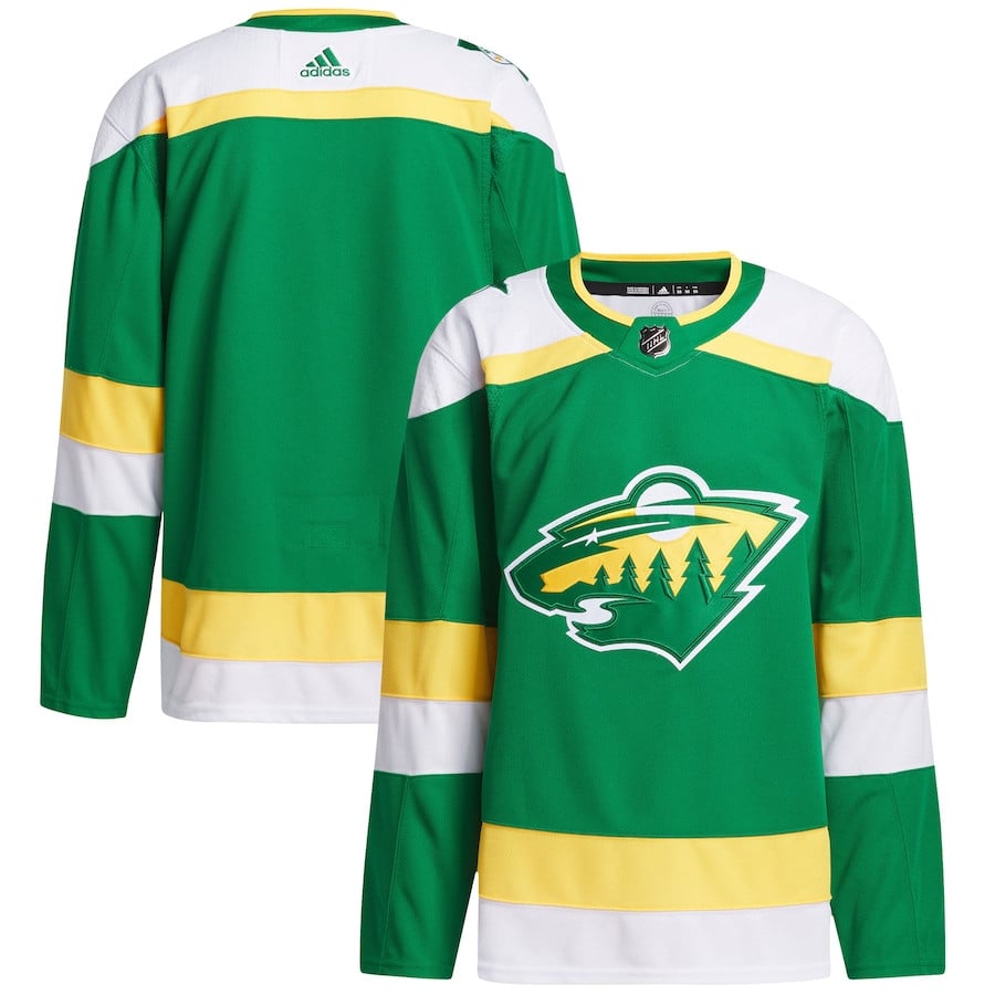 Minnesota Wild 2023/24 Alternate Primegreen Men Hockey Jersey - Green - JS950 
