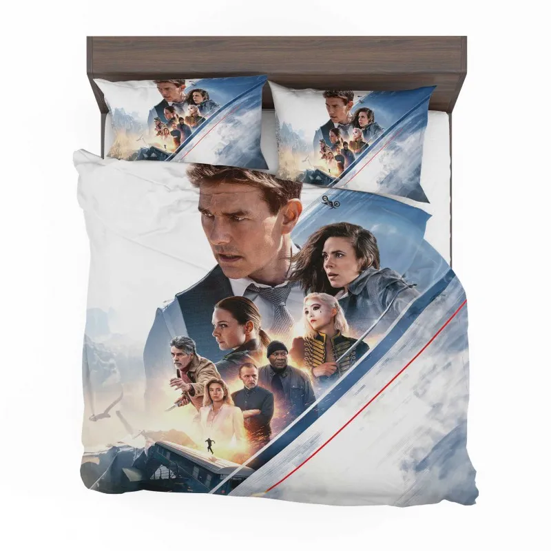 Alternative view of Mission Impossible Dead Reckoning Part One Bedding Set - Custom Bedding Set
