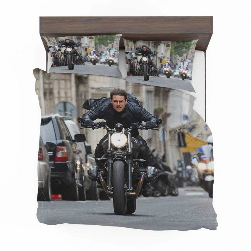 Alternative view of Mission Impossible Fallout Movie Tom Cruise Ethan Hunt Bedding Set - Custom Bedding Set
