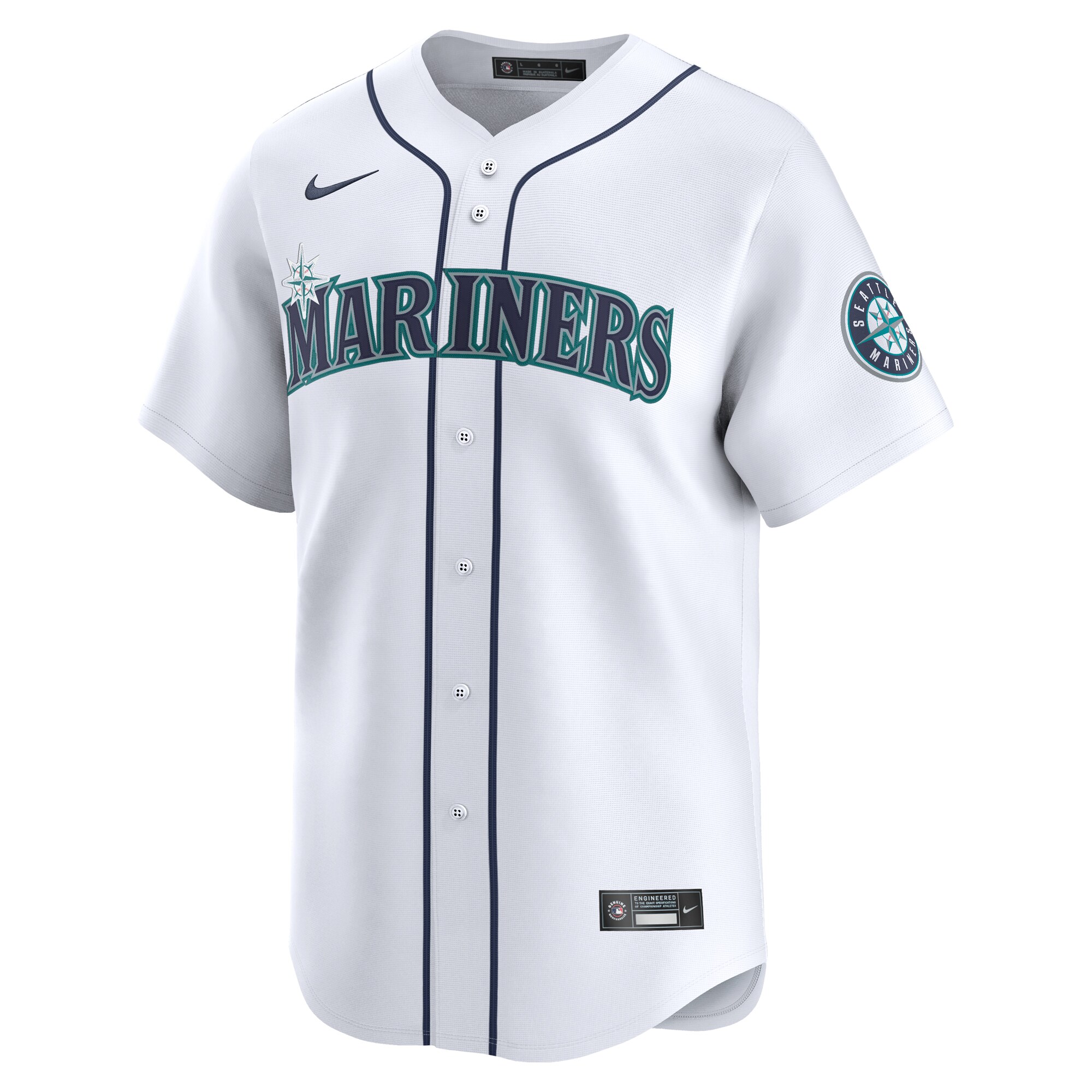 Alternative view of Mitch Garver Seattle Mariners Home Limited Player Baseball JerseyÃƒâ€šÃ‚Â ÃƒÂ¢Ã¢â€šÂ¬Ã¢â‚¬Å“ White