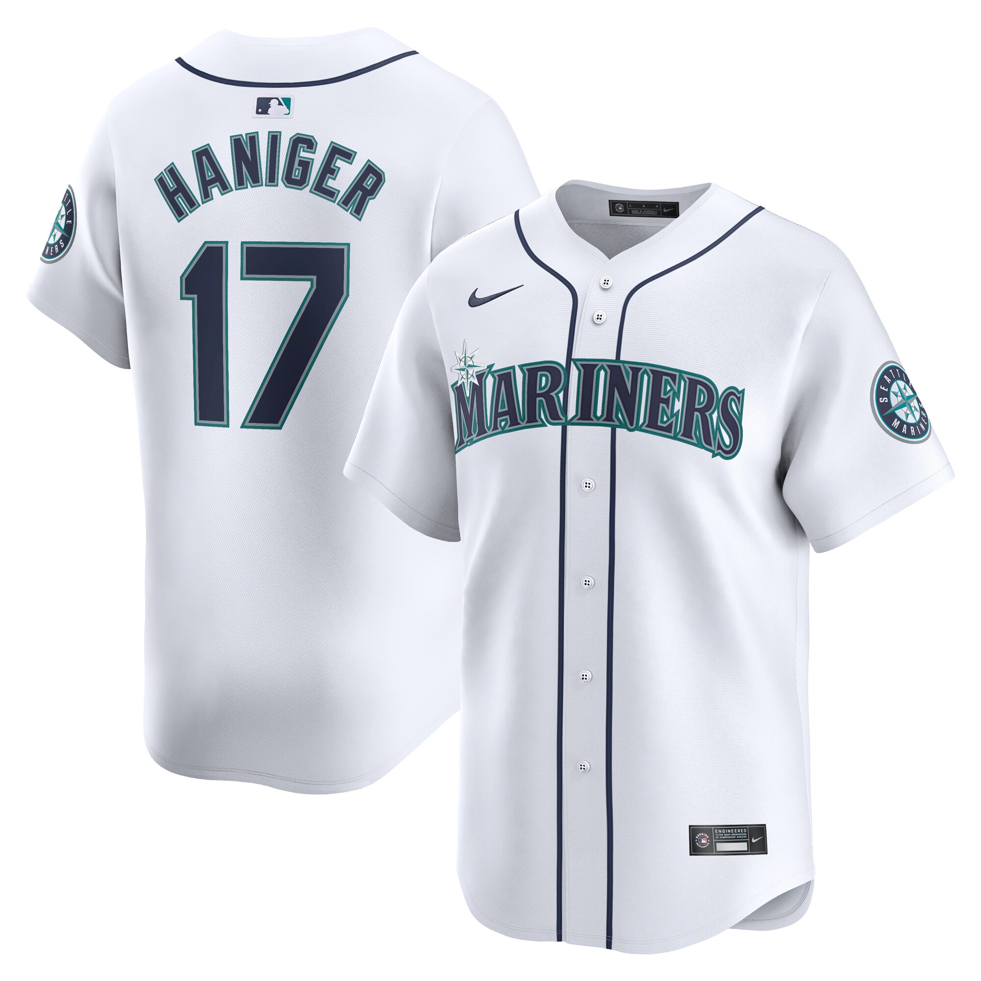 Mitch Haniger Seattle Mariners Home Limited Player Baseball Jersey - White