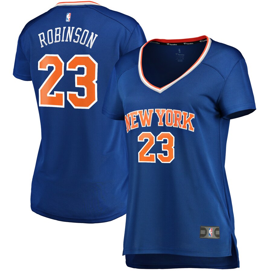 Mitchell Robinson New York Knicks Fanatics Branded Women's Fast Break Player Replica Basketball Jersey - Icon Edition - Blue