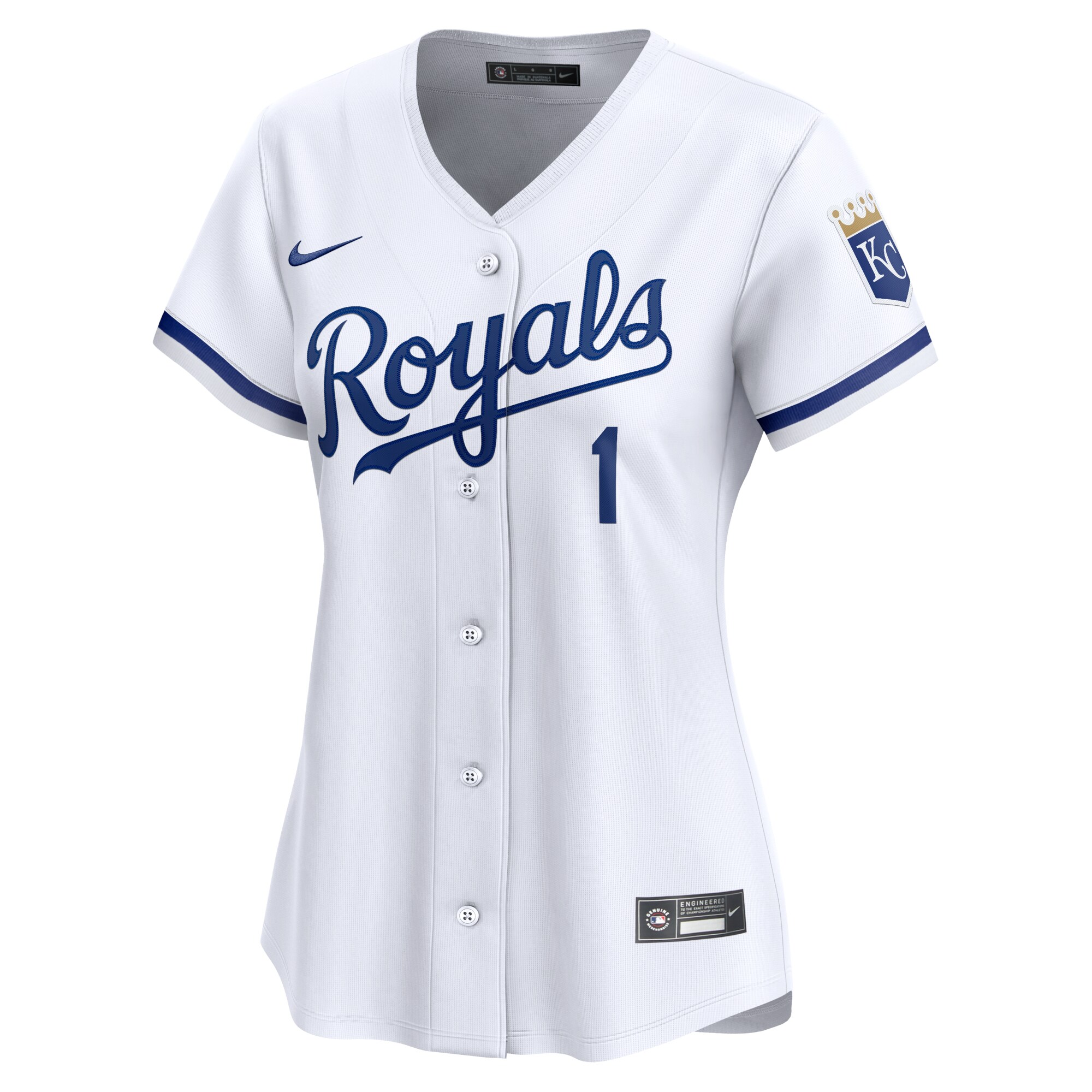 Alternative view of Mj Melendez Kansas City Royals Women's Home Limited Player Baseball Jersey - White