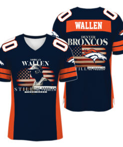 Denver Broncos Morgan Wallen Still The Problem Tour 2026 Football Jersey