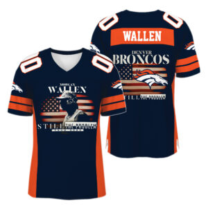 Denver Broncos Morgan Wallen Still The Problem Tour 2026 Football Jersey