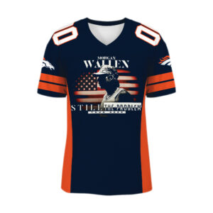 Denver Broncos Morgan Wallen Still The Problem Tour 2026 Football Jersey