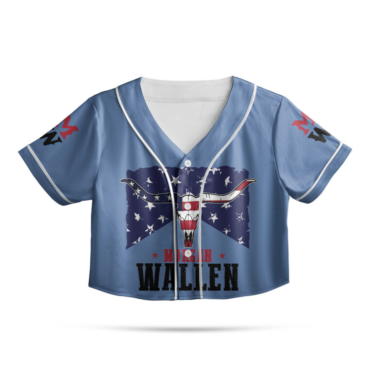 Morgan Wallen Still Problem Tour 2026 Croptop Baseball Jersey, Morgan Wallen Country Music Shirt