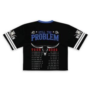 Morgan Wallen Still Problem Tour 2026 Croptop Baseball Jersey, Morgan Wallen Country Music Shirt