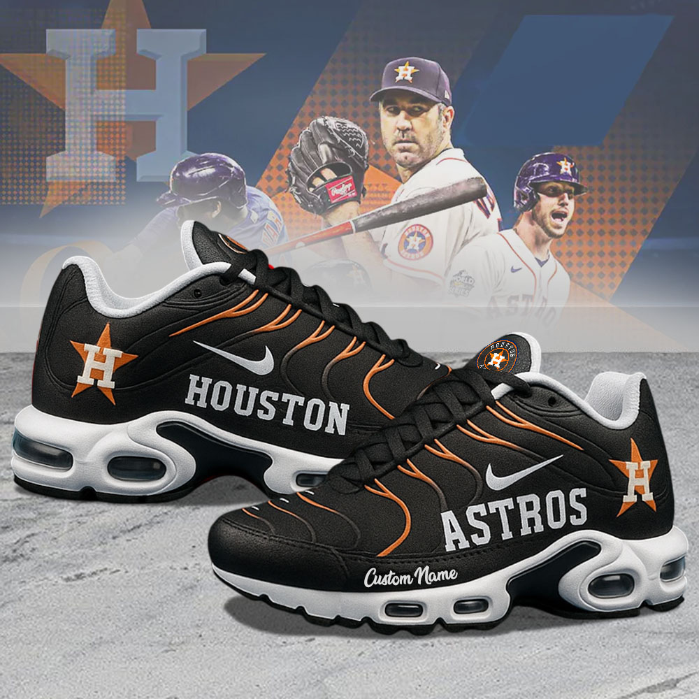 Alternative view of Mlb Houston Astros Air Max Plus Shoes Custom Baseball Jersey
