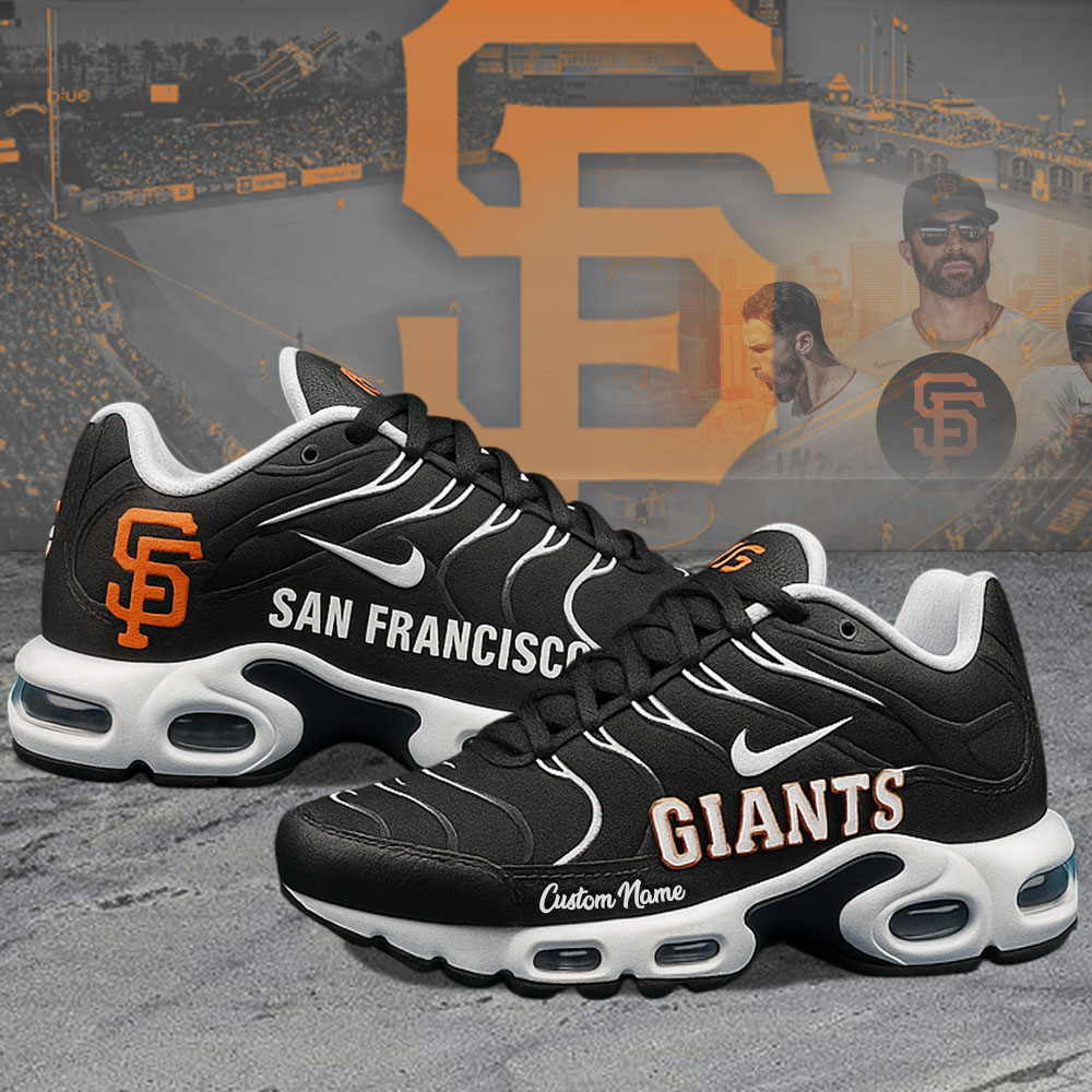 Alternative view of Mlb San Francisco Giants Air Max Plus Shoes