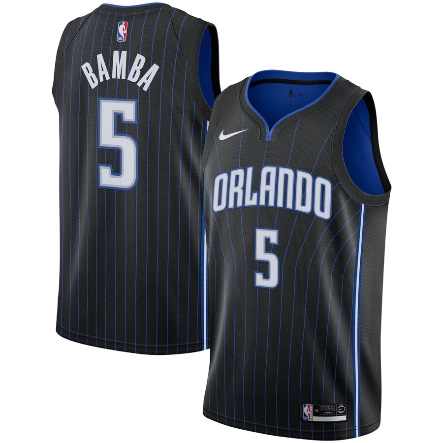 Mohamed Bamba Orlando Magic 2019/2020 Swingman Basketball Jersey - Icon Edition - Black