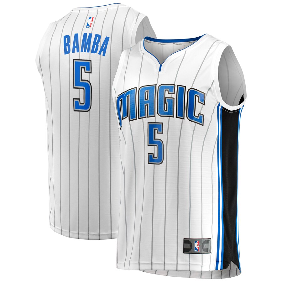 Mohamed Bamba Orlando Magic Fanatics Branded Fast Break Jersey - Association Edition - White