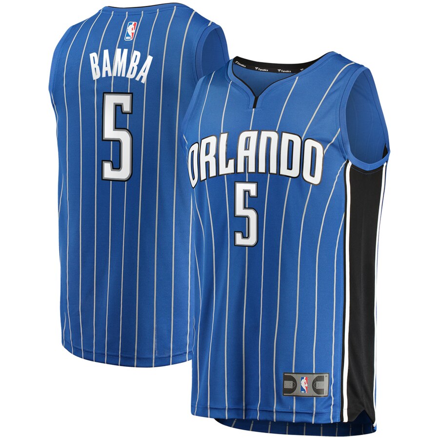 Mohamed Bamba Orlando Magic Fanatics Branded Fast Break Replica Jersey - Icon Edition - Blue