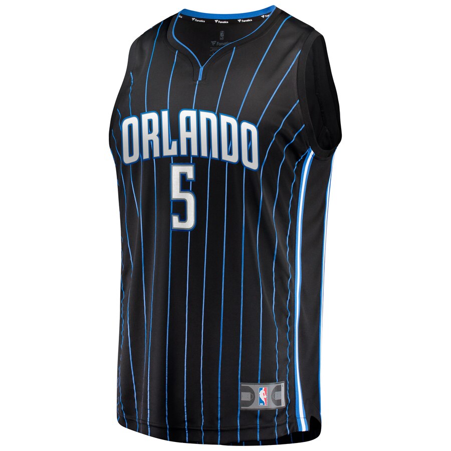 Alternative view of Mohamed Bamba Orlando Magic Fanatics Branded Youth 2019 Fast Break Jersey Black - Icon Edition