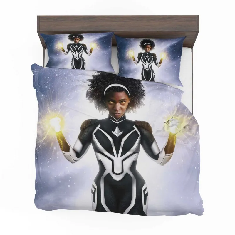 Alternative view of Monica Rambeau Marvels Legacy Bedding Set - Custom Bedding Set