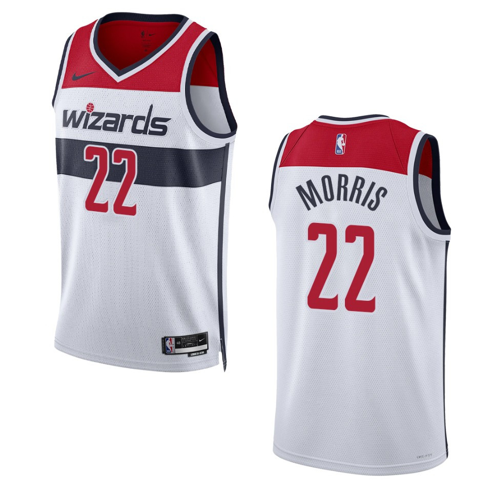 Monte Morris Association Edition Washington Wizards 2022-23 White Swingman Basketball Jersey
