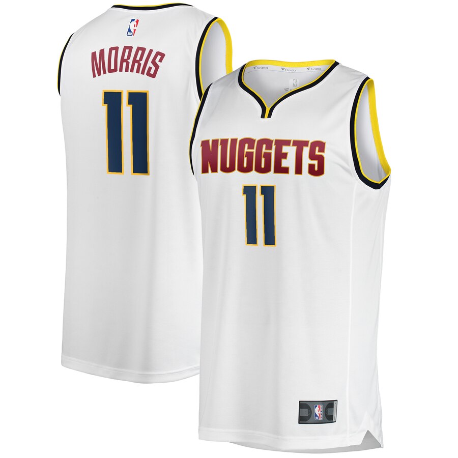 Monte Morris Denver Nuggets Fanatics Branded Youth Fast Break Player Basketball Jersey - Association Edition - White