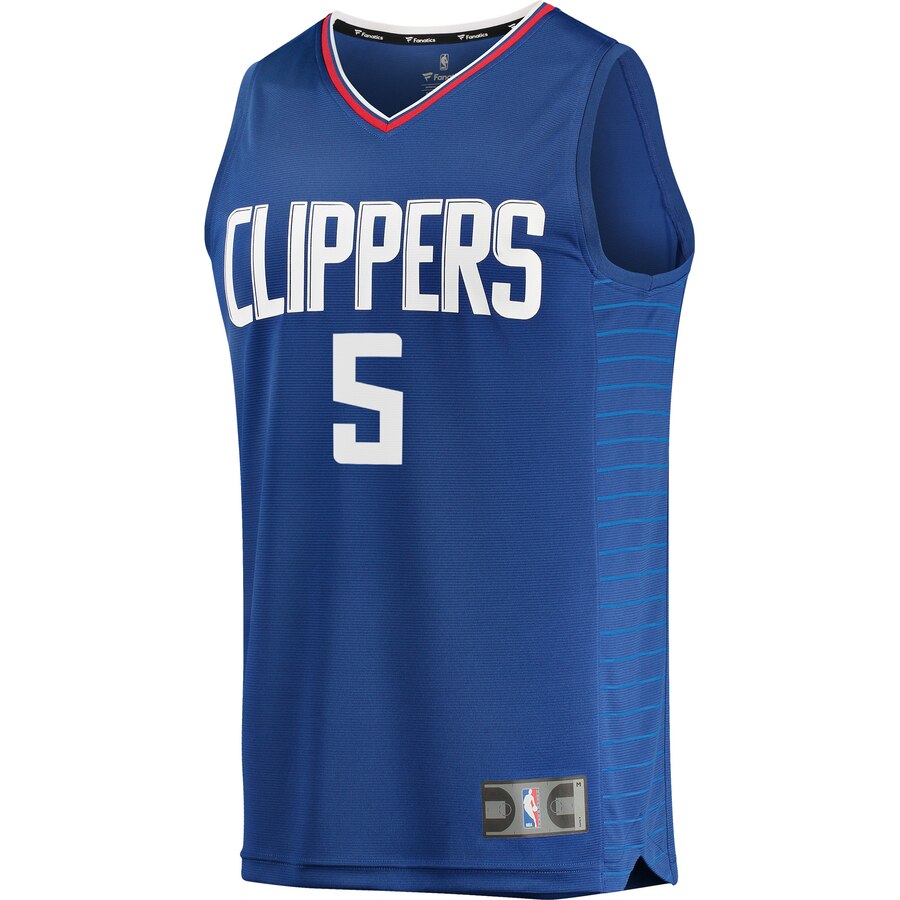 Alternative view of Montrezl Harrell La Clippers Fanatics Branded Fast Break Replica Player Basketball Jersey - Icon Edition - Royal