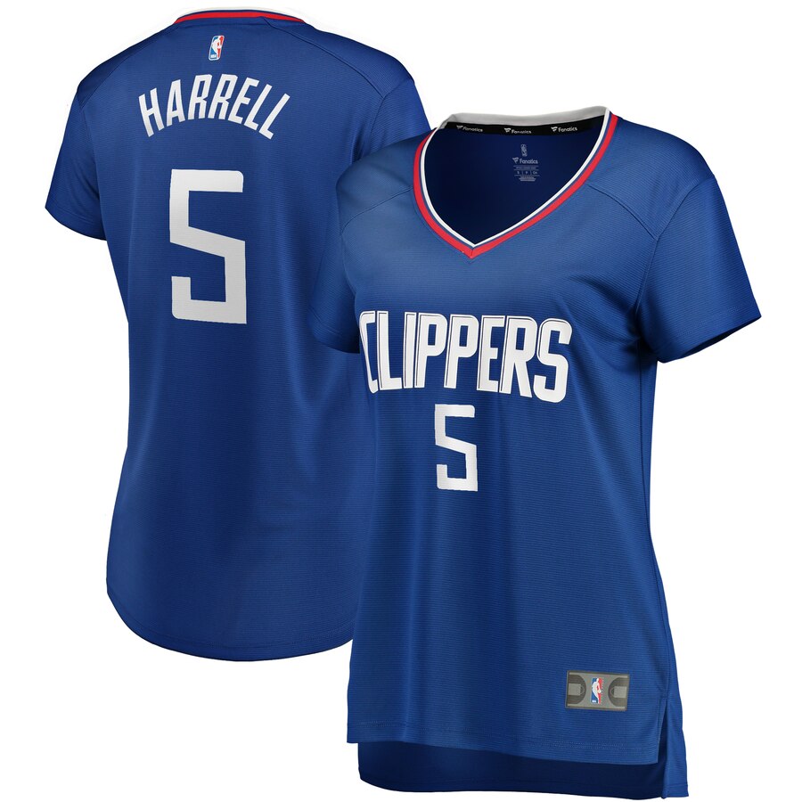 Montrezl Harrell La Clippers Fanatics Branded Women's Fast Break Player Basketball Jersey - Icon Edition - Royal