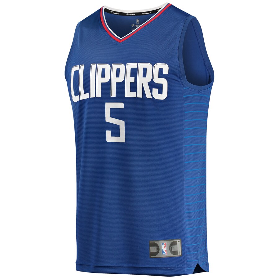 Alternative view of Montrezl Harrell La Clippers Fanatics Branded Youth Fast Break Player Basketball Jersey - Icon Edition - Royal