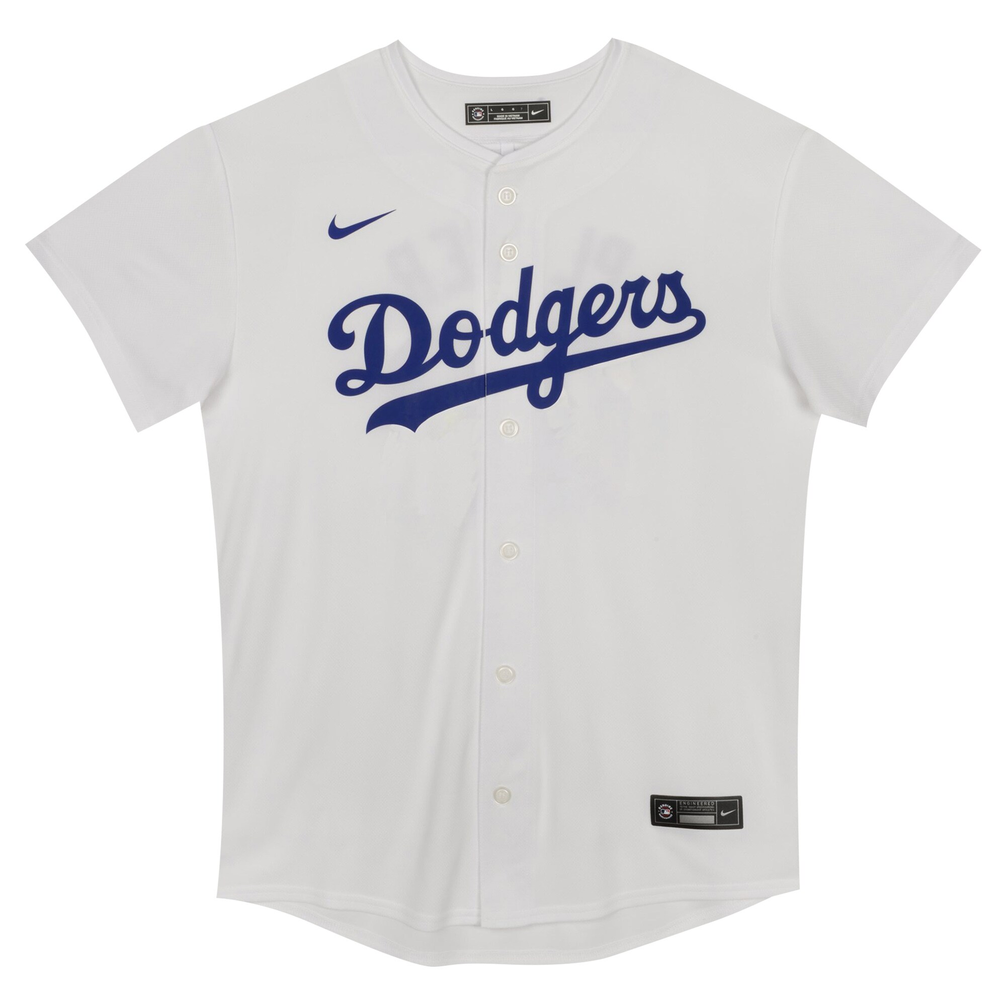 Alternative view of Mookie Betts Los Angeles Dodgers Preschool Home Game Baseball Jersey - White