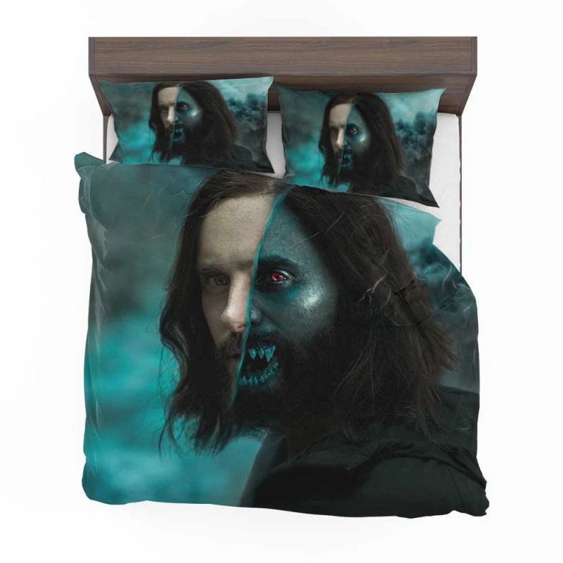 Alternative view of Morbius Movie Horror Bedding Set - Custom Bedding Set