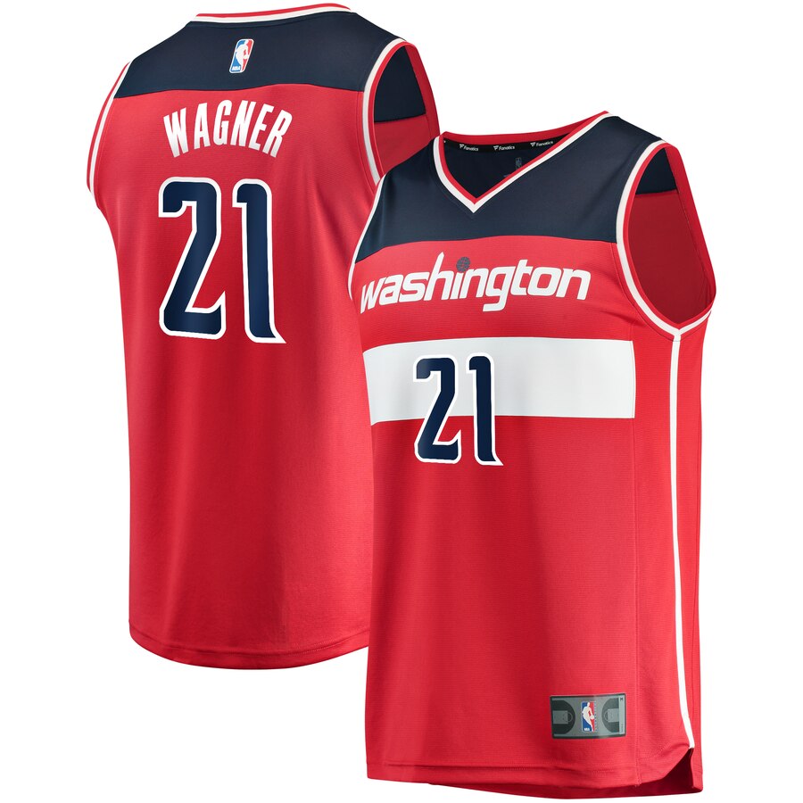 Moritz Wagner Washington Wizards Fanatics Branded Youth Fast Break Replica Basketball Jersey - Icon Edition - Red