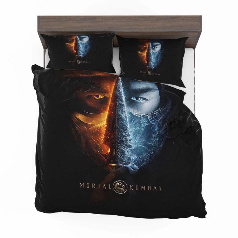 Alternative view of Mortal Kombat Movie Cole Young Bedding Set - Custom Bedding Set