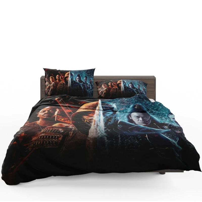 Mortal Kombat Movie Scorpion Sub-Zero Bedding Set - Custom Bedding Set
