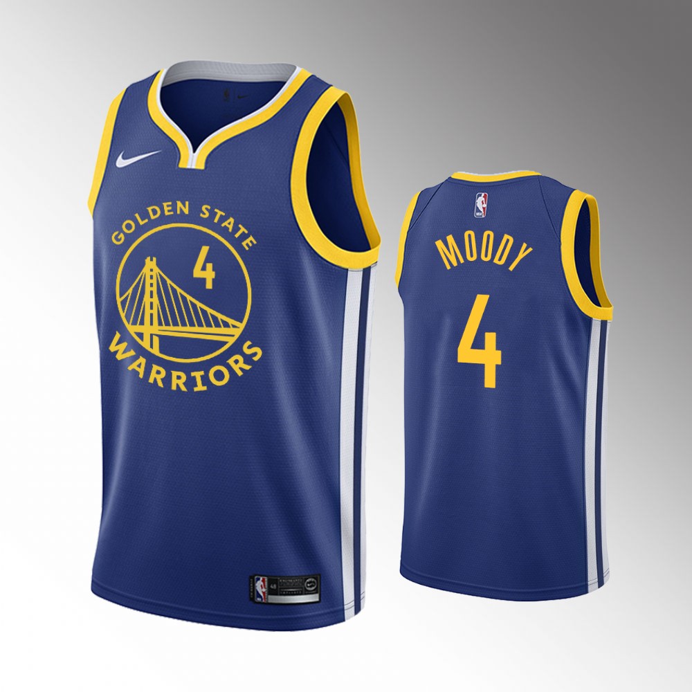Moses Moody Golden State Warriors 2021 Icon Edition Royal Jersey