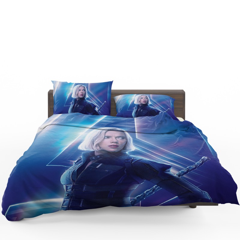 Natasha Romanoff Black Widow Marvel Avenger Bedding Set - Custom Bedding Set