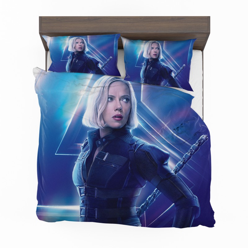 Alternative view of Natasha Romanoff Black Widow Marvel Avenger Bedding Set - Custom Bedding Set