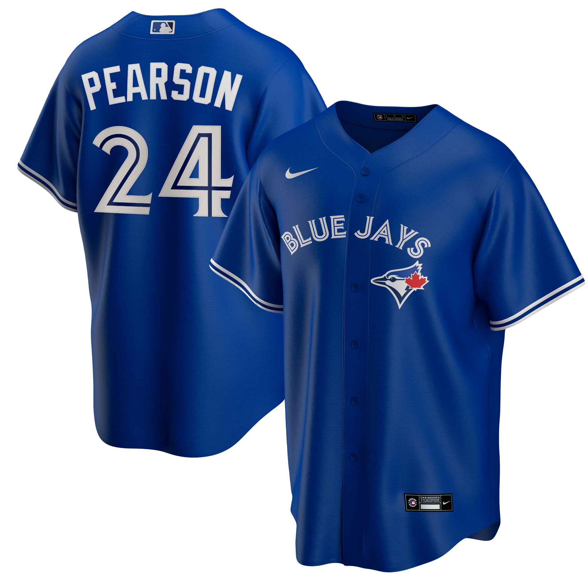 Nate Pearson Toronto Blue Jays Replica Player Name Baseball Jersey – Royal