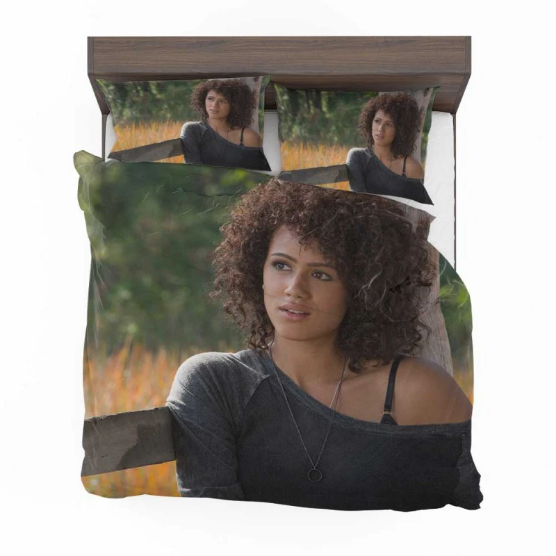 Alternative view of Nathalie Emmanuel Ramsey Fast & Furious 7 Movie Bedding Set - Custom Bedding Set