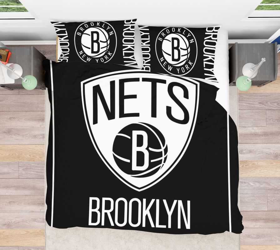 NBA Brooklyn Nets Bedding Comforter Set - Custom Bedding Set