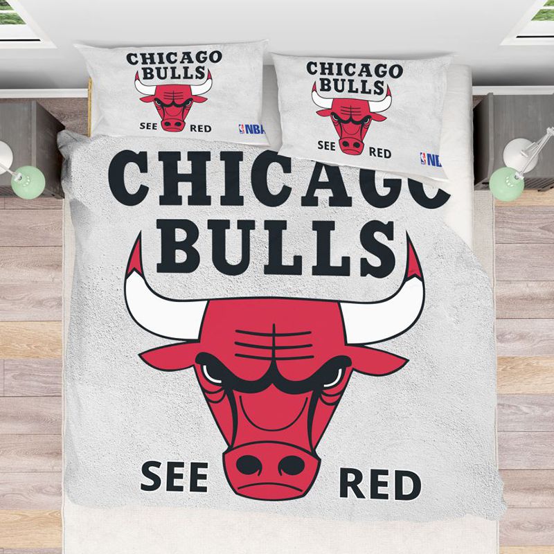 NBA Chicago Bulls Bedding Comforter Set - Custom Bedding Set