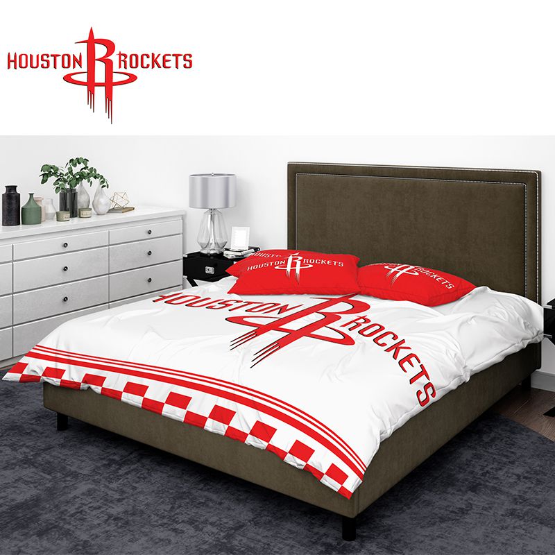 Alternative view of NBA Houston Rockets Bedding Comforter Set - Custom Bedding Set
