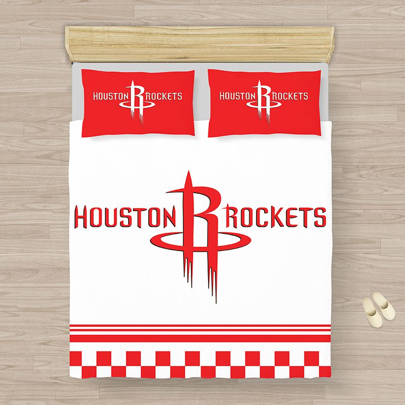 NBA Houston Rockets Bedding Comforter Set - Custom Bedding Set