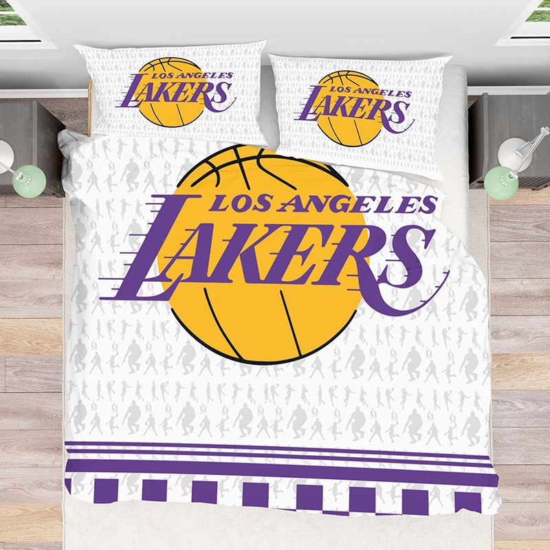 NBA Los Angeles Lakers Bedding Comforter Set - Custom Bedding Set