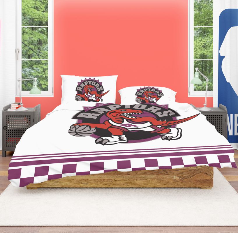 Alternative view of NBA Toronto Raptors Bedding Comforter Set - Custom Bedding Set
