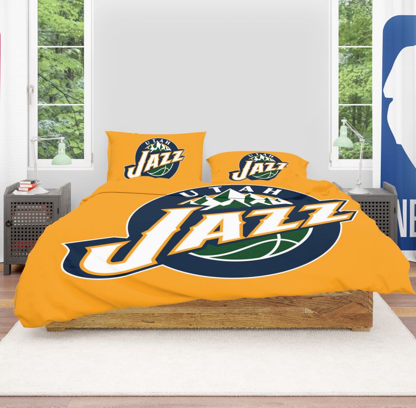Alternative view of NBA Utah Jazz Bedding Comforter Set - Custom Bedding Set
