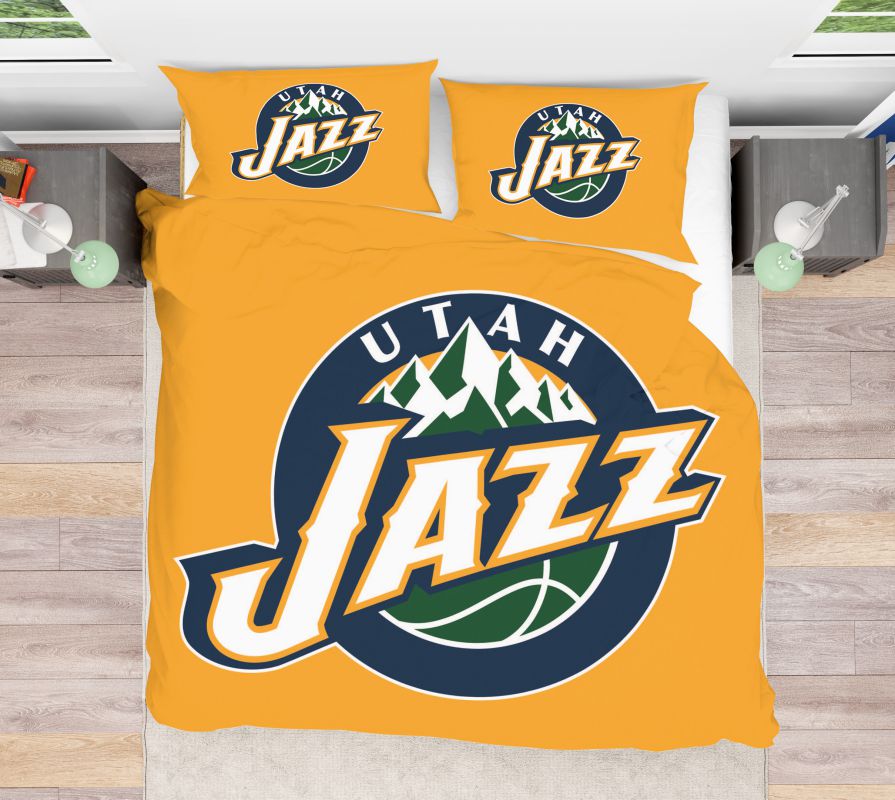 NBA Utah Jazz Bedding Comforter Set - Custom Bedding Set