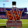 NCAA Washington Huskies Trending Whiskey Bottle