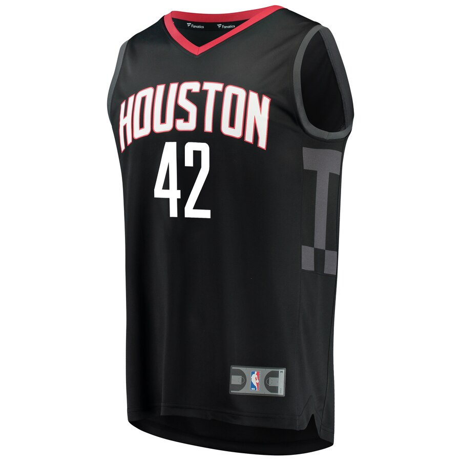 Alternative view of Nene Houston Rockets Fanatics Branded Fast Break Replica Player Basketball Jersey Black - Statement Edition