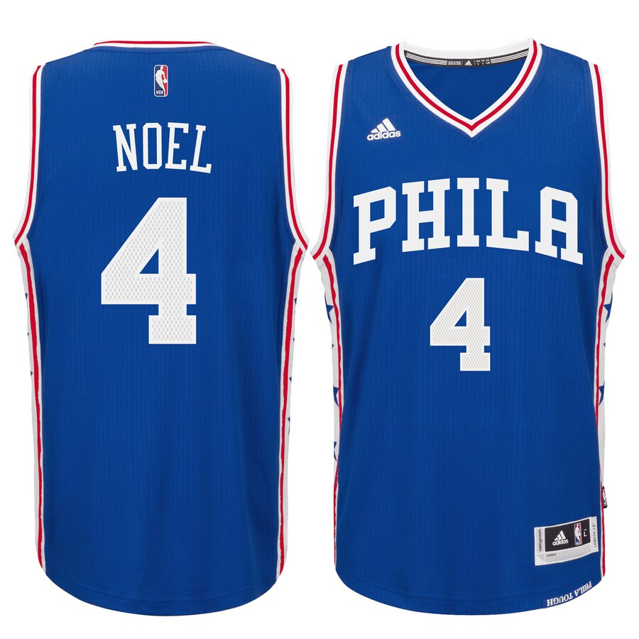 Nerlens Noel Philadelphia 76ers Youth Road Swingman Basketball Jersey - Royal