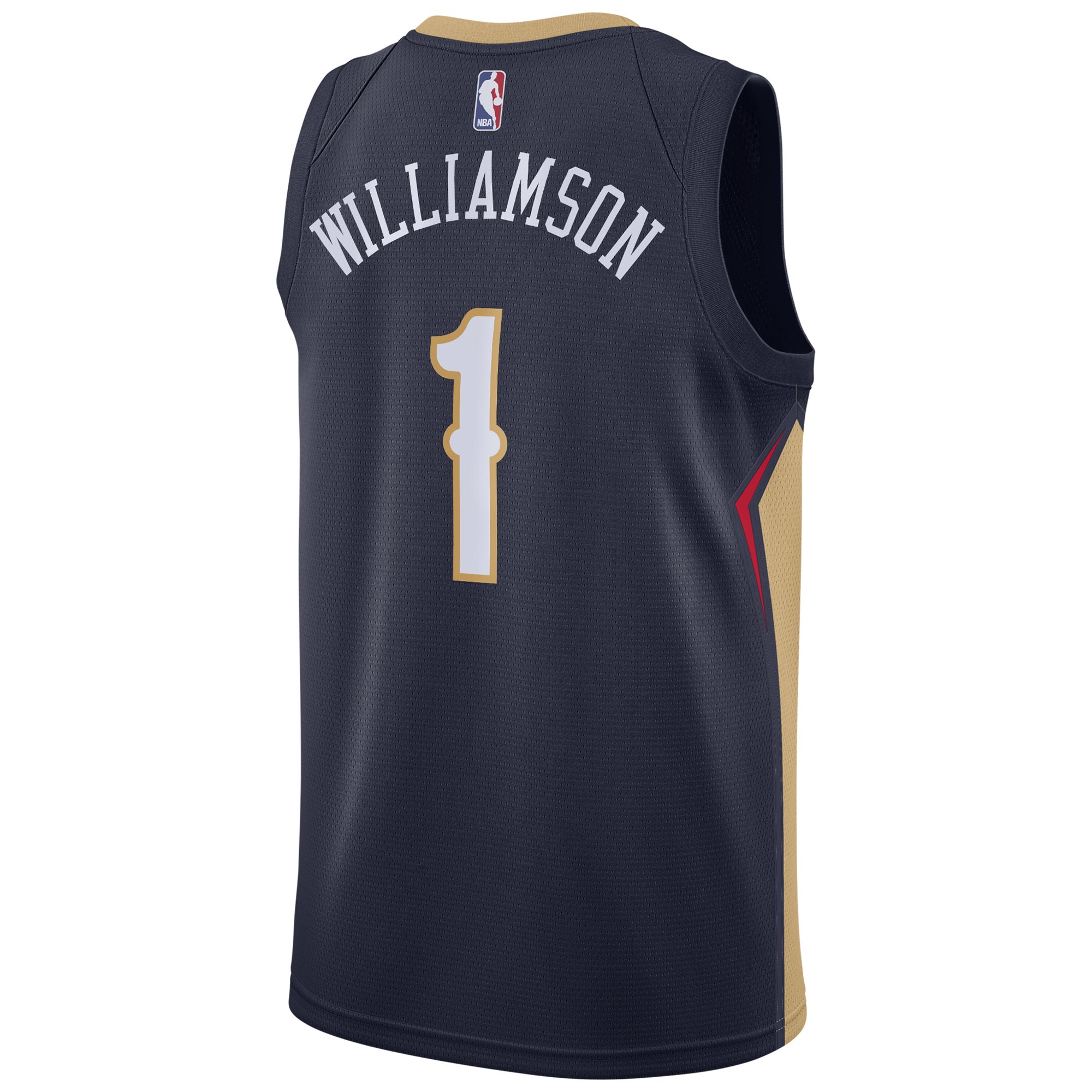 Alternative view of New Orleans Pelicans Icon Swingman Basketball Jersey - Zion Williamson - Youth - JS349 