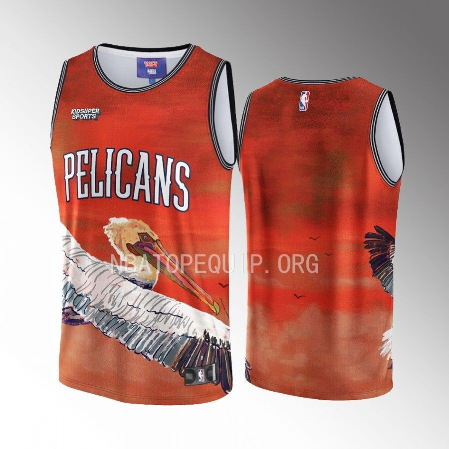 New Orleans Pelicans NBA & KidSuper Studios Unisex Hometown Basketball Jersey - JS837 