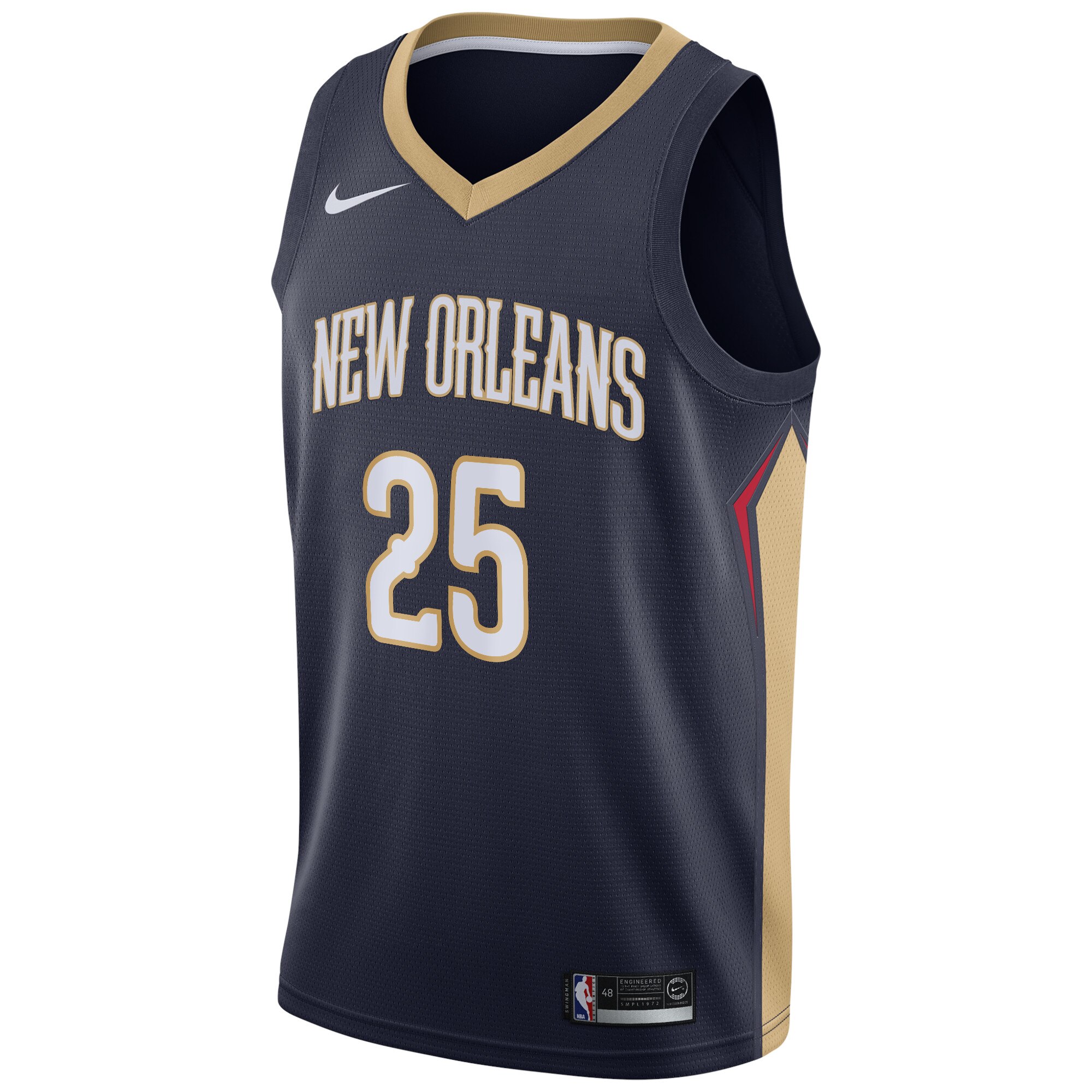 New Orleans Pelicans Swingman Basketball Jersey - Navy - Trey Murphy III - Youth - Icon Edition - JS319 