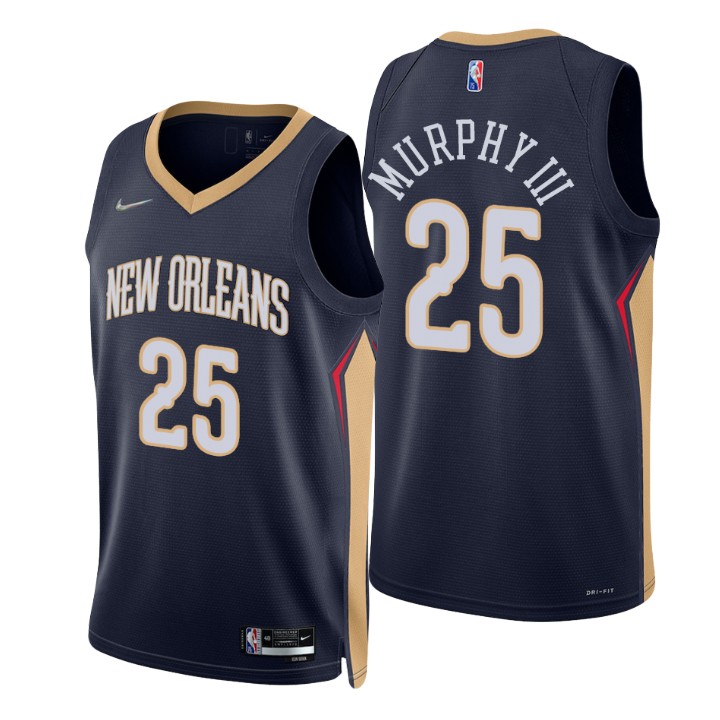 New Orleans Pelicans Trey Murphy Iii 75th Anniversary Diamond Basketball Jersey Icon